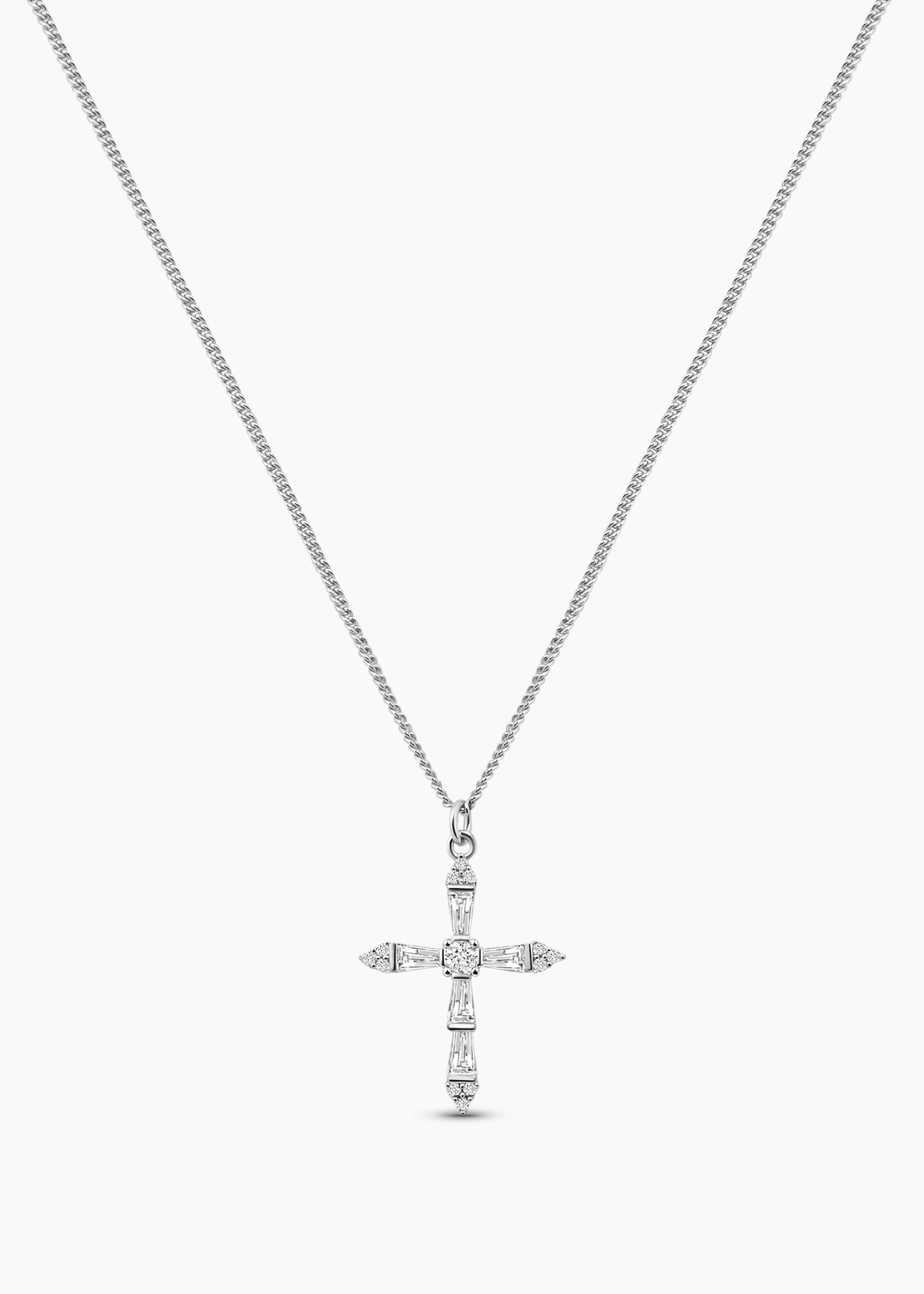 Amore Cross Necklace