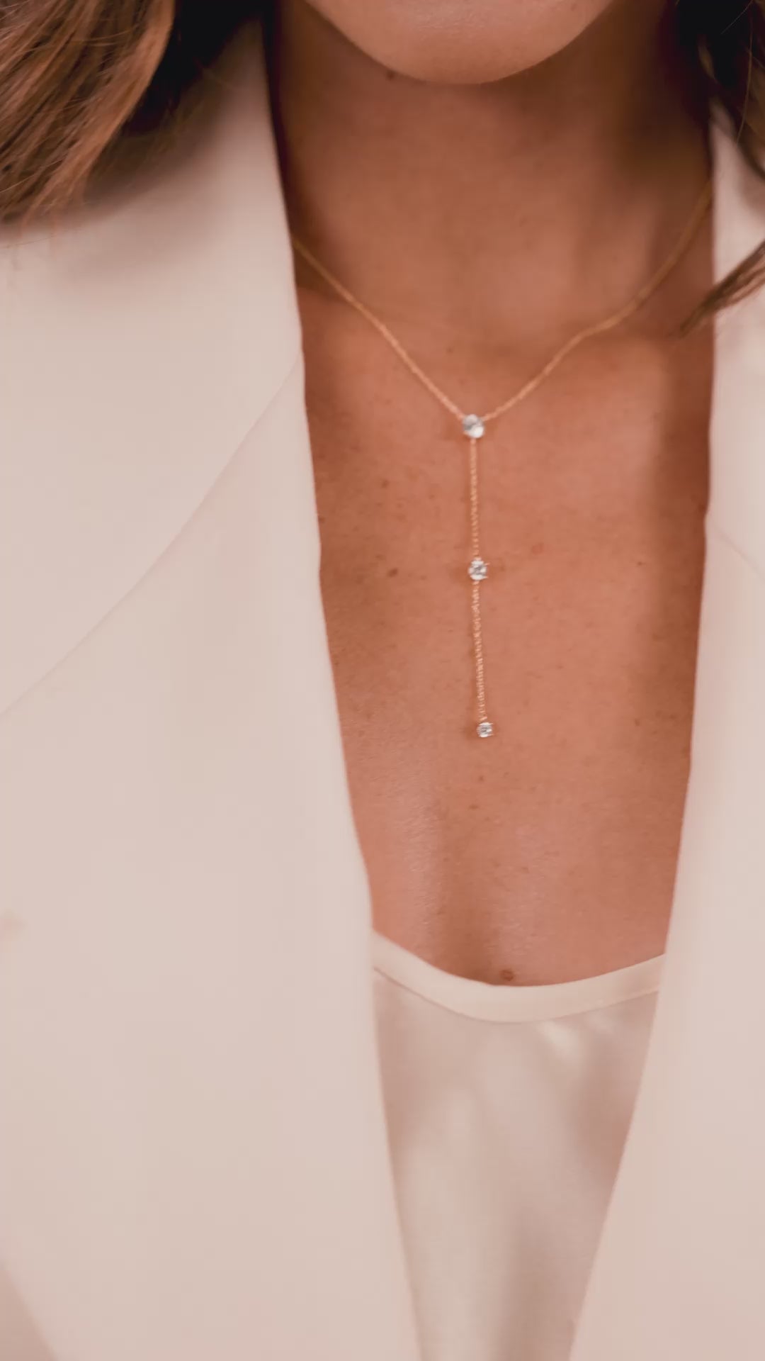 Jade Lariat Necklace