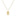 gold chain with #1 gold charm layering necklace for everyday wear