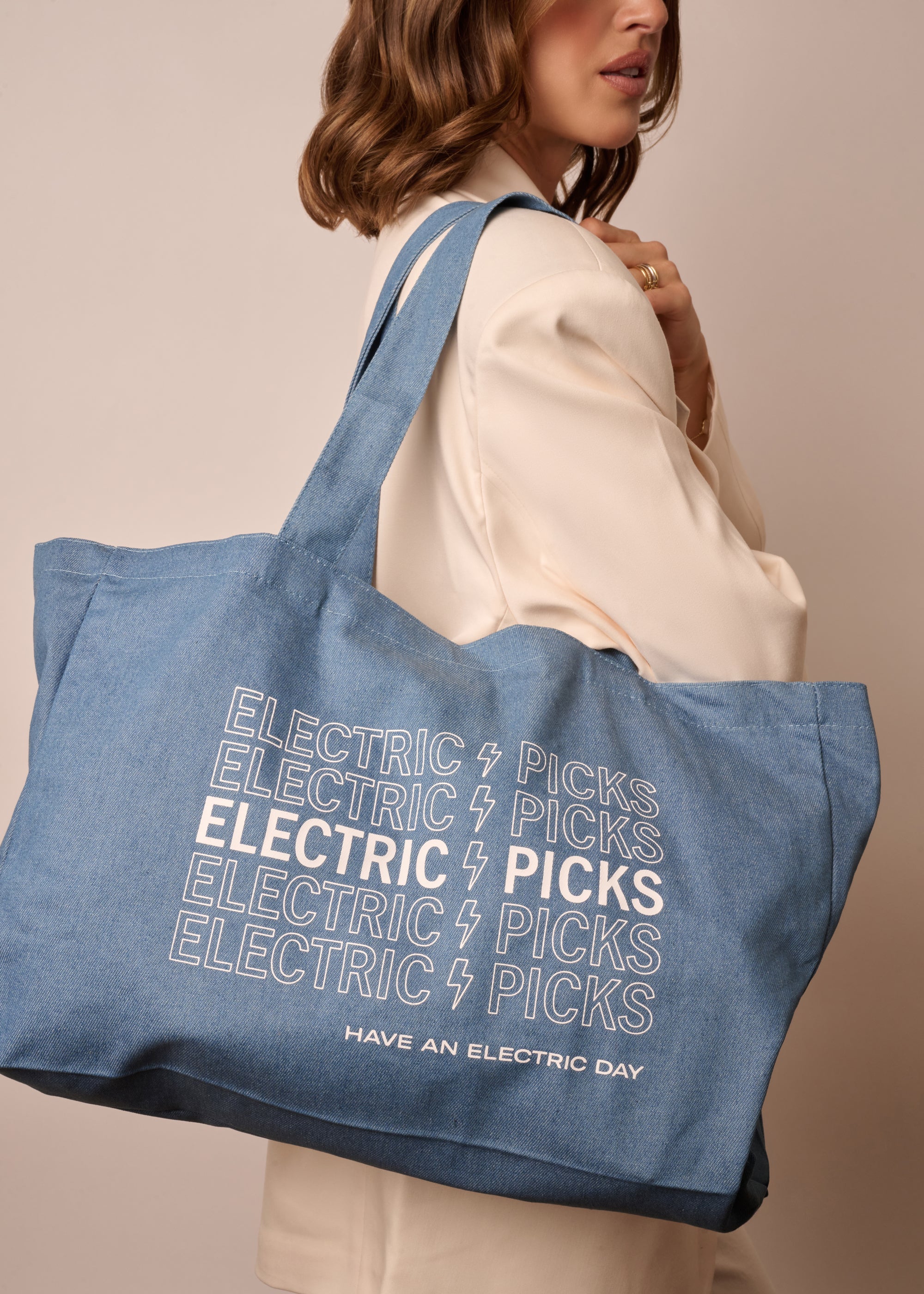 Denim Tote Bag