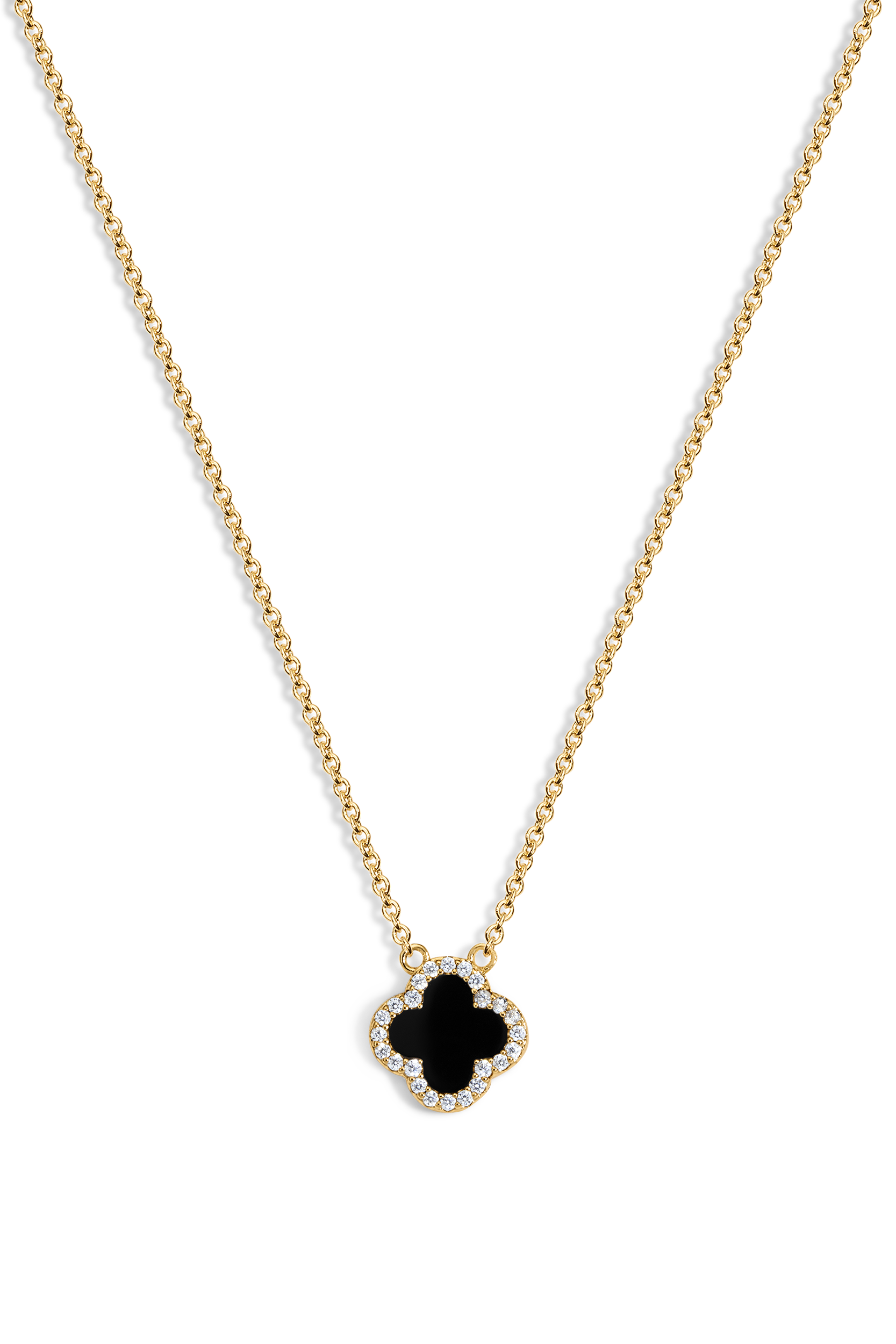 Mini Icon Black Necklace