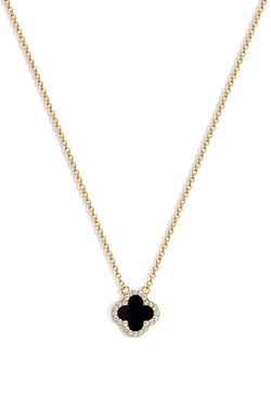 Mini Icon Black Necklace