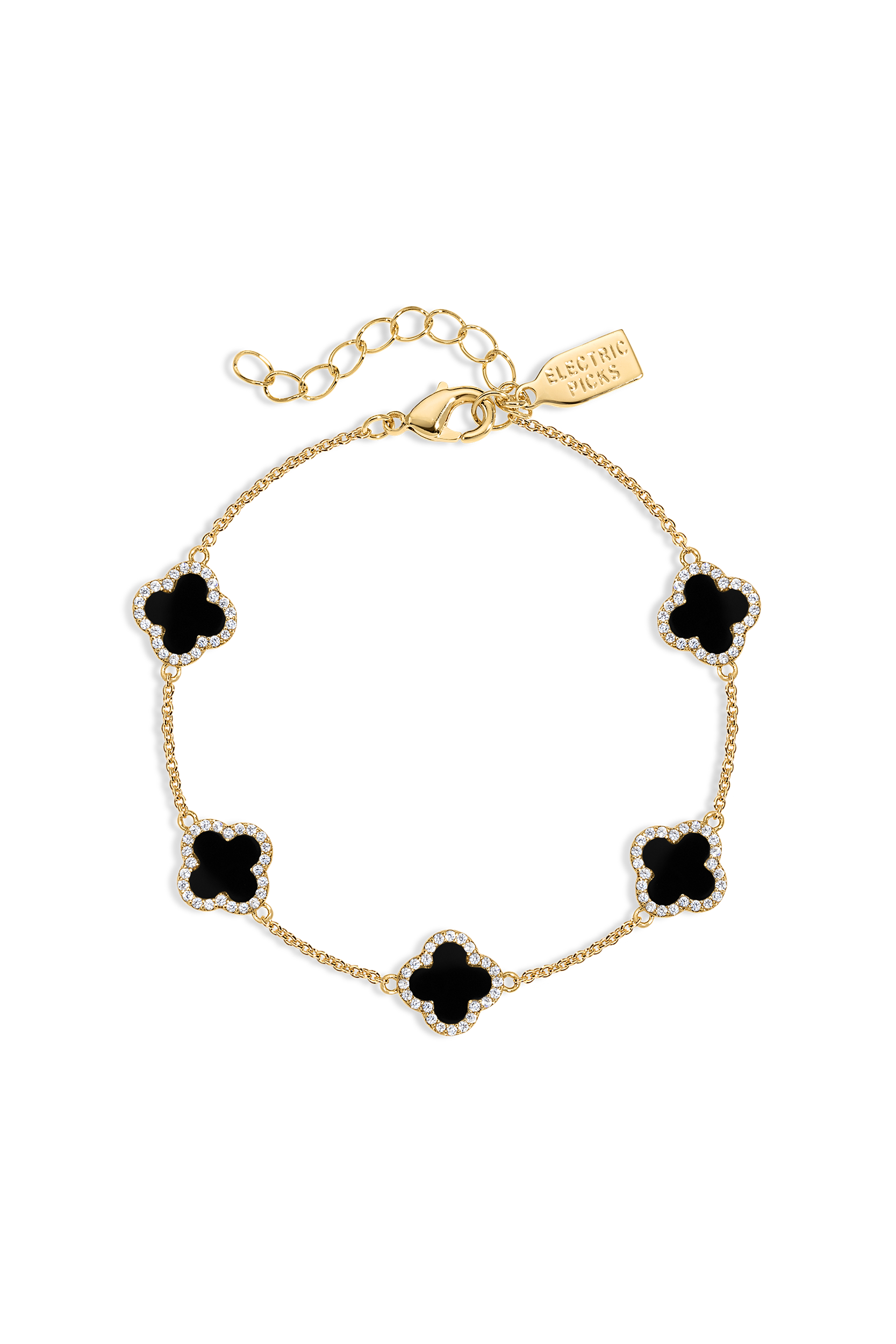 Mini Icon Black Bracelet