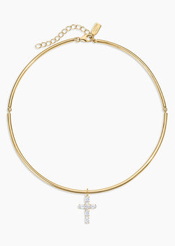 Cross My Mind Necklace