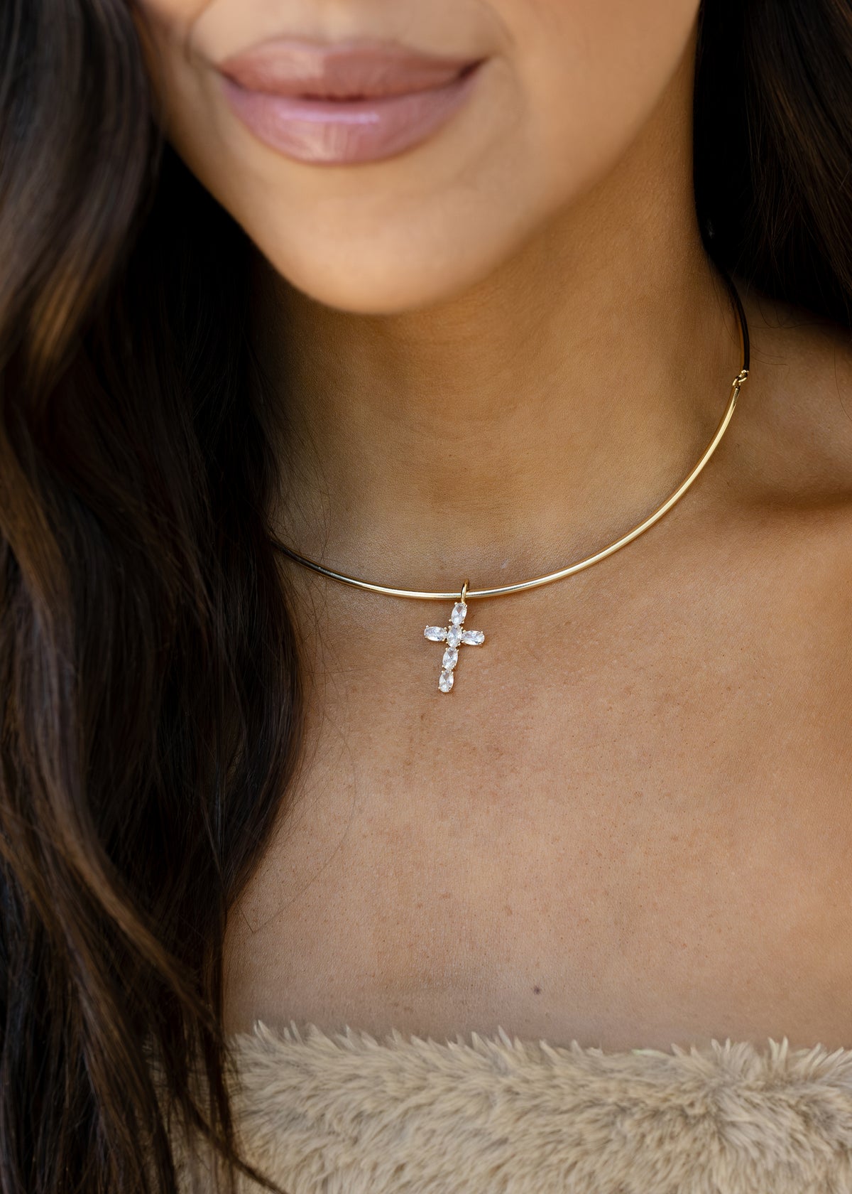 Cross My Mind Necklace