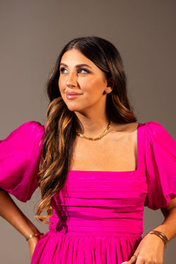 Leaving On A Jet Chain Necklace