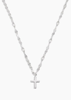 Believe Necklace- White Gold