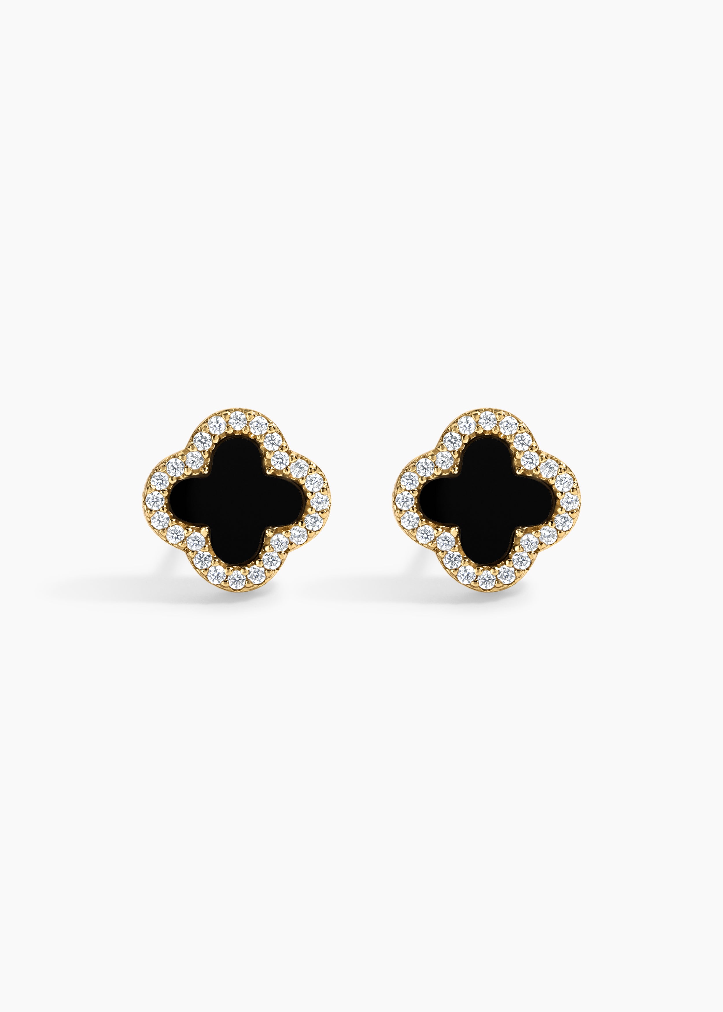 Black Icon Studs