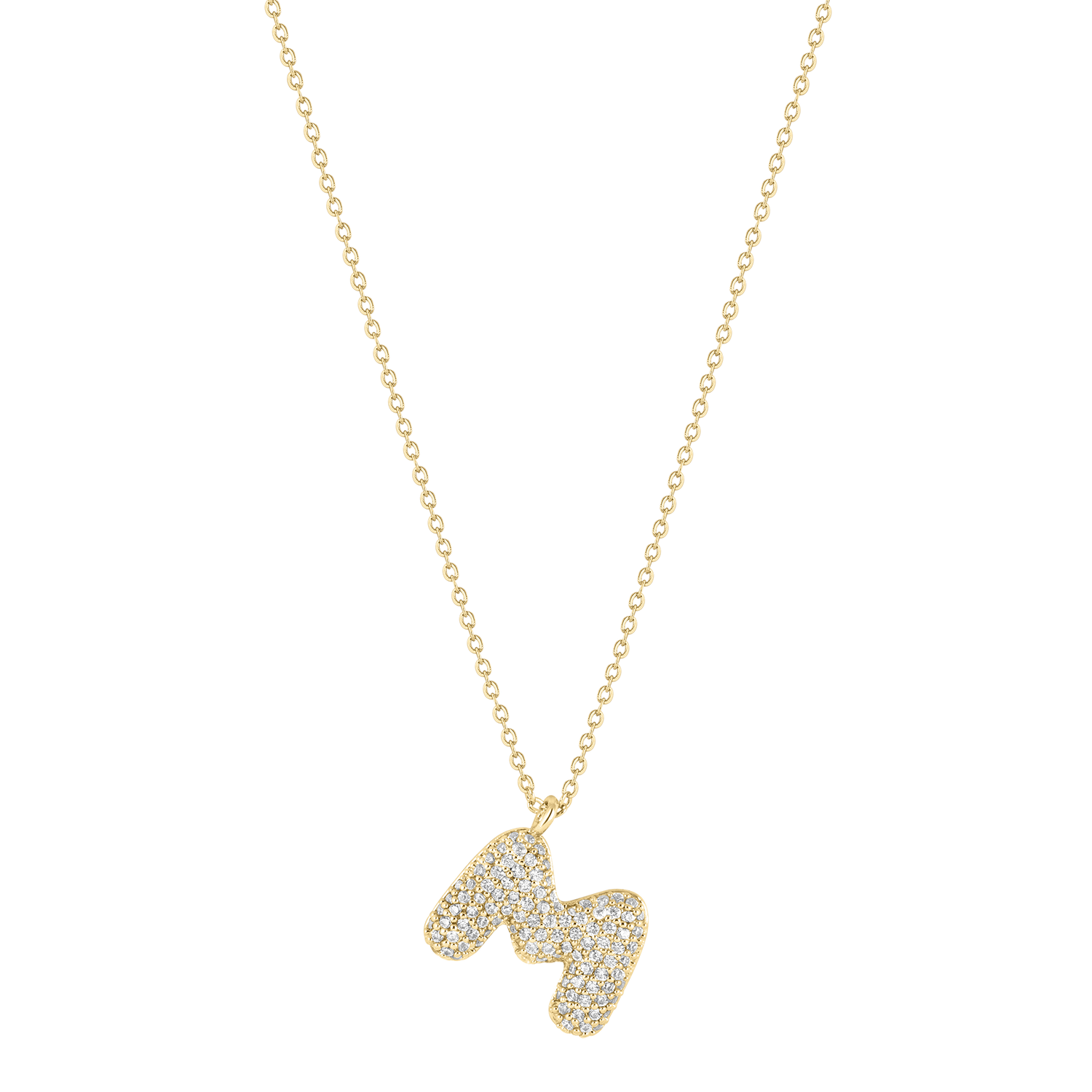 Bubble Letter Necklace