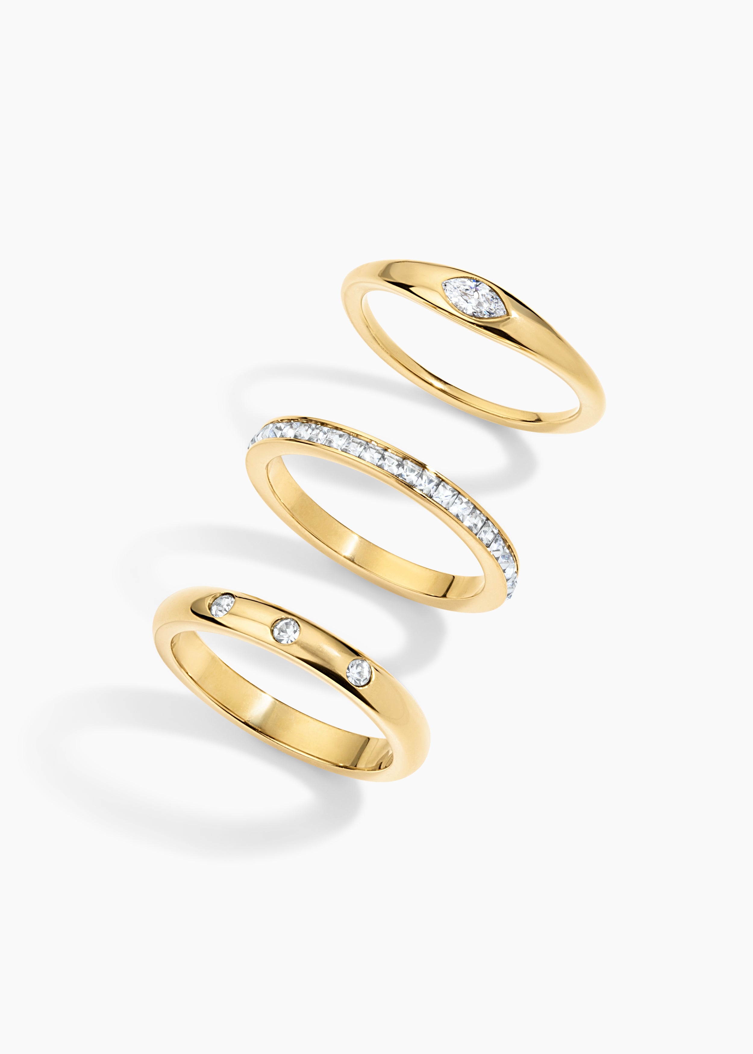 Center Stage Set of Rings