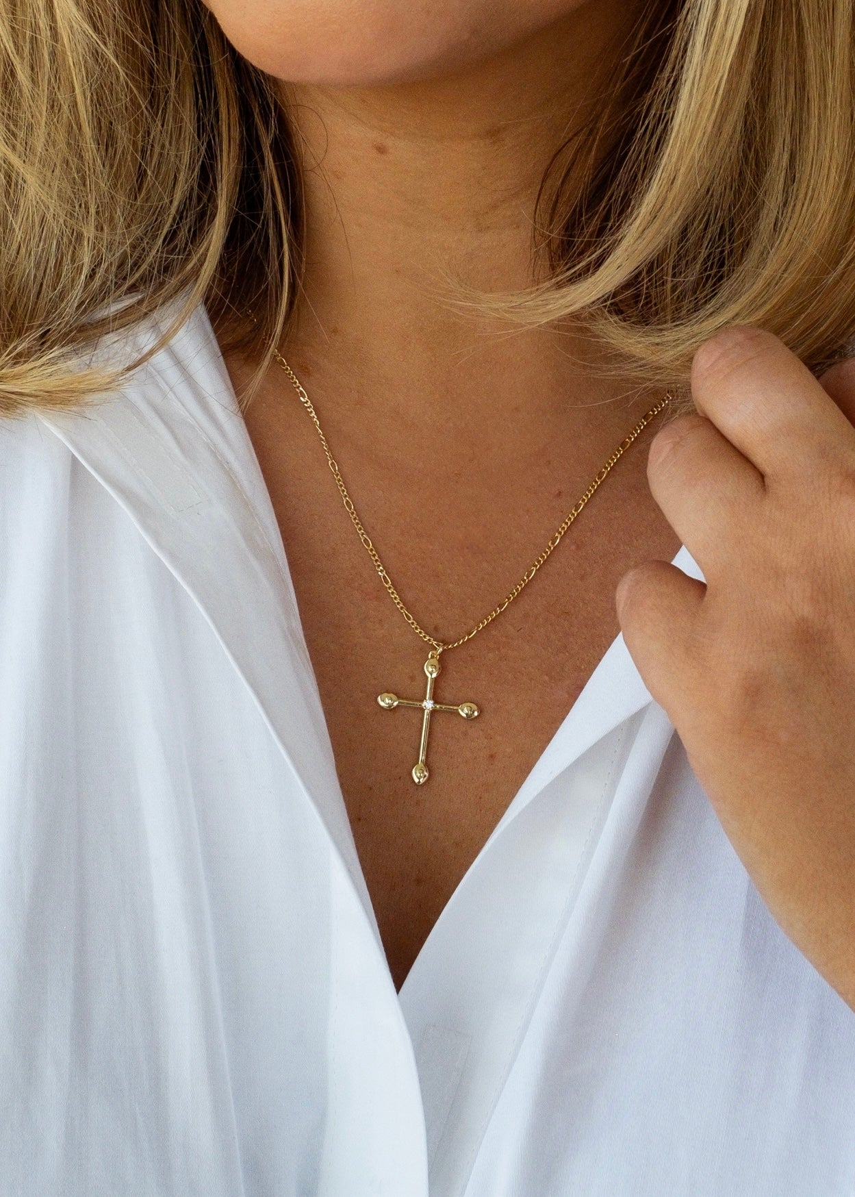 Vintage Cross Necklace