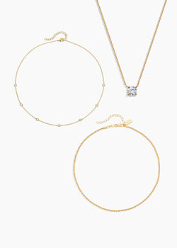 Dainty Everyday Necklace Set