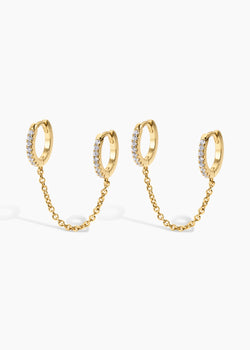 Double Down Earrings