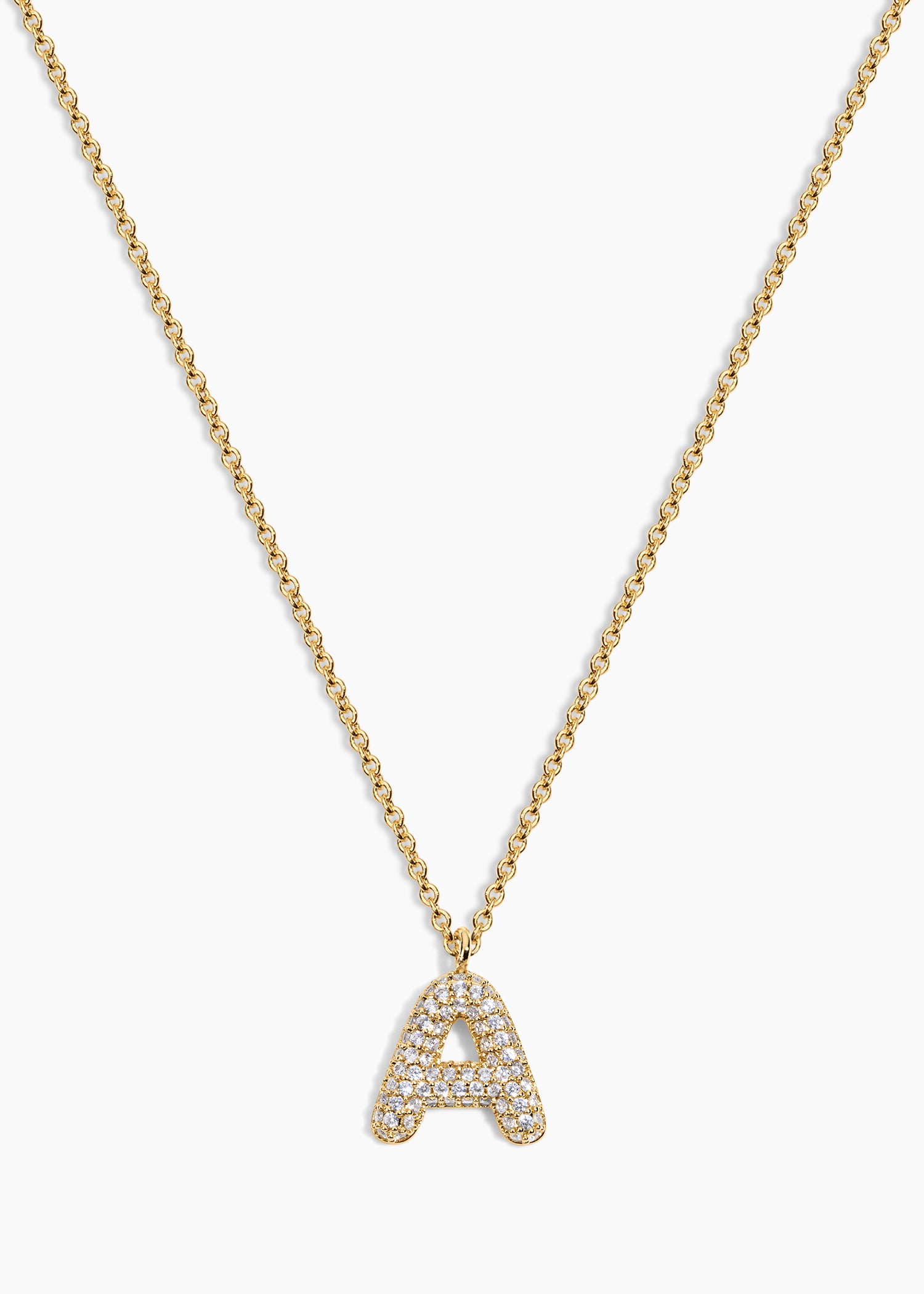 Bubble Letter Necklace