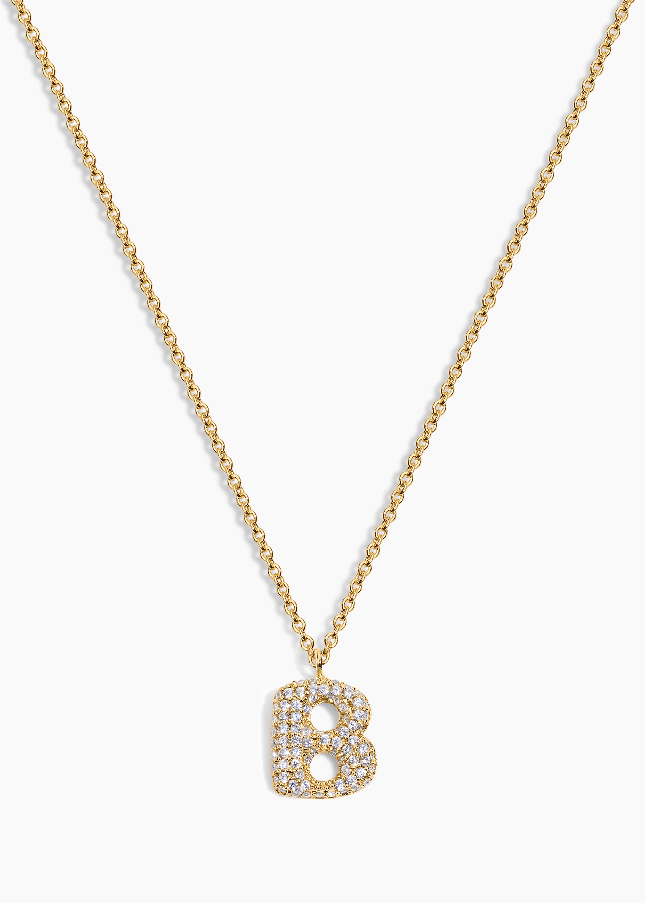 Bubble Letter Necklace