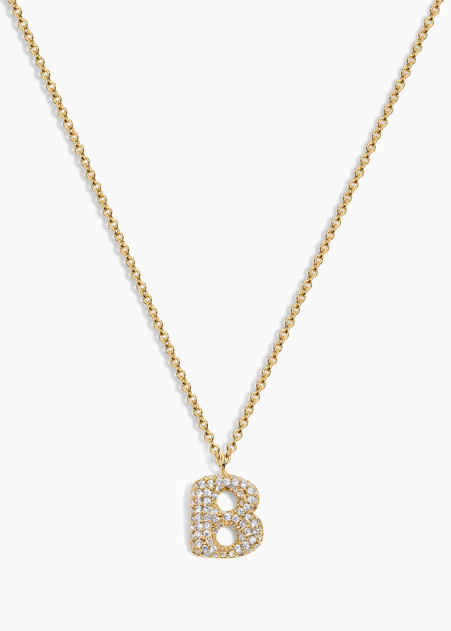 Bubble Letter Necklace