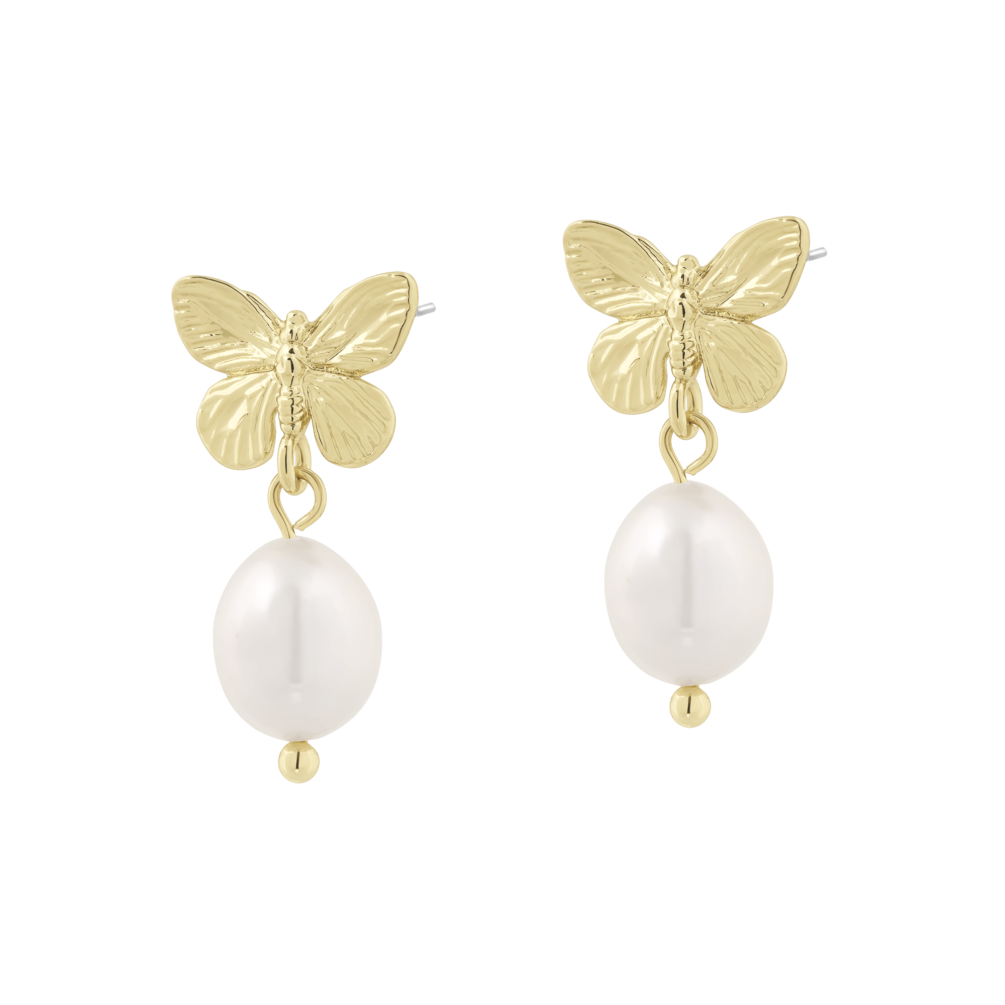 Flutter Pearl Earrings