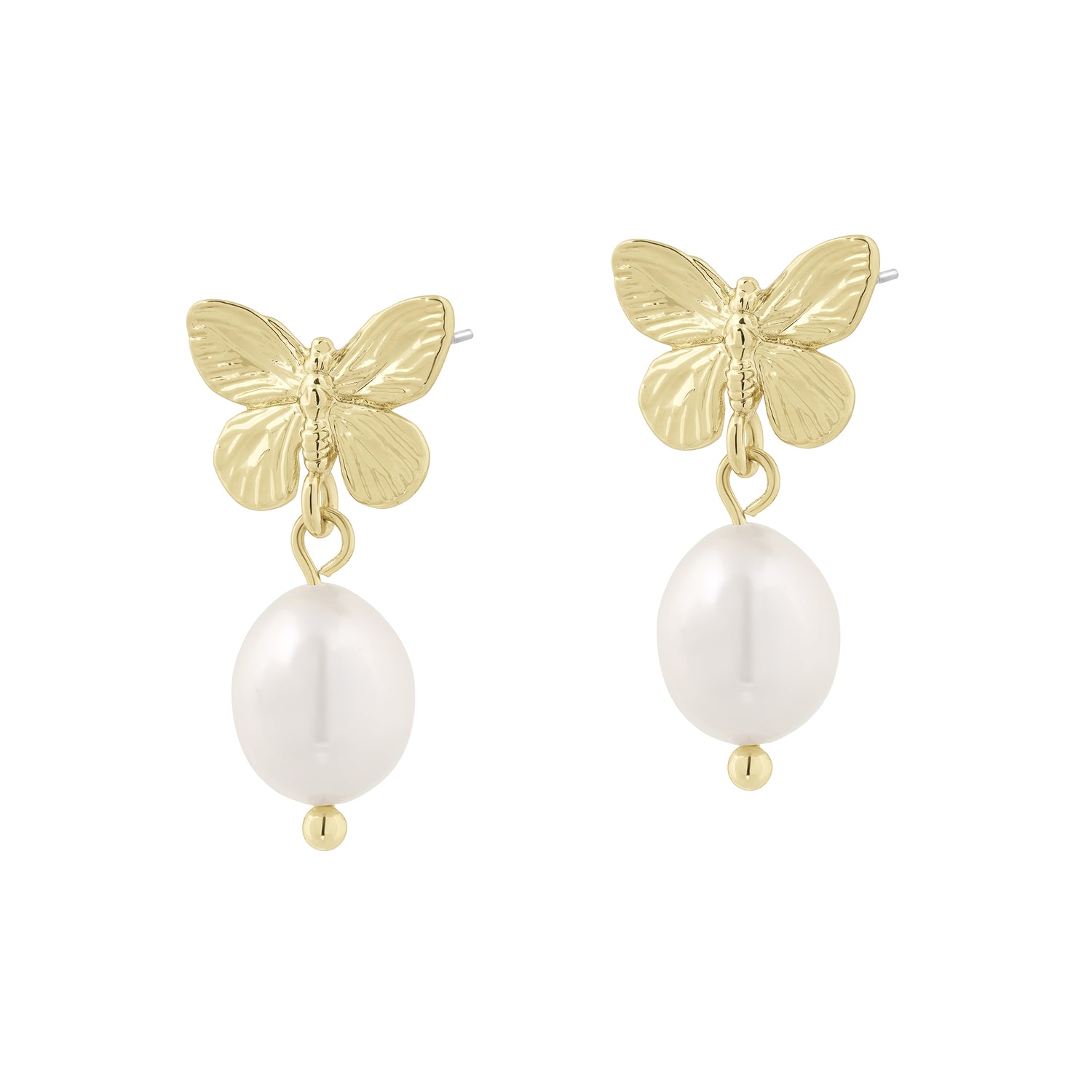 Flutter Pearl Earrings