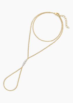 Rhinestone Rodeo Hand Chain