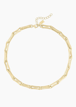 Leaving On A Jet Chain Necklace