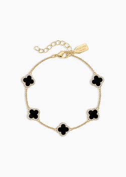 Mini Icon Black Bracelet