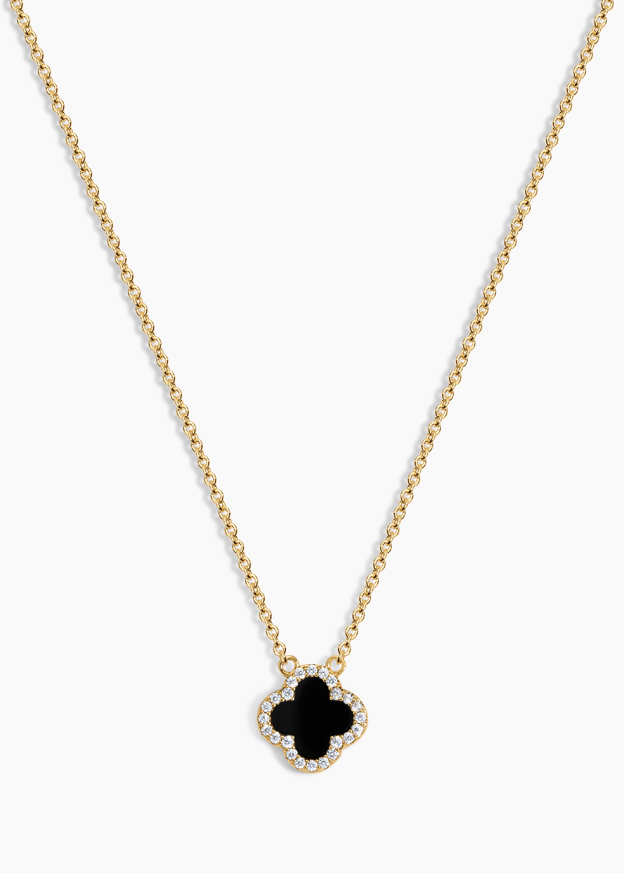 Mini Icon Black Necklace