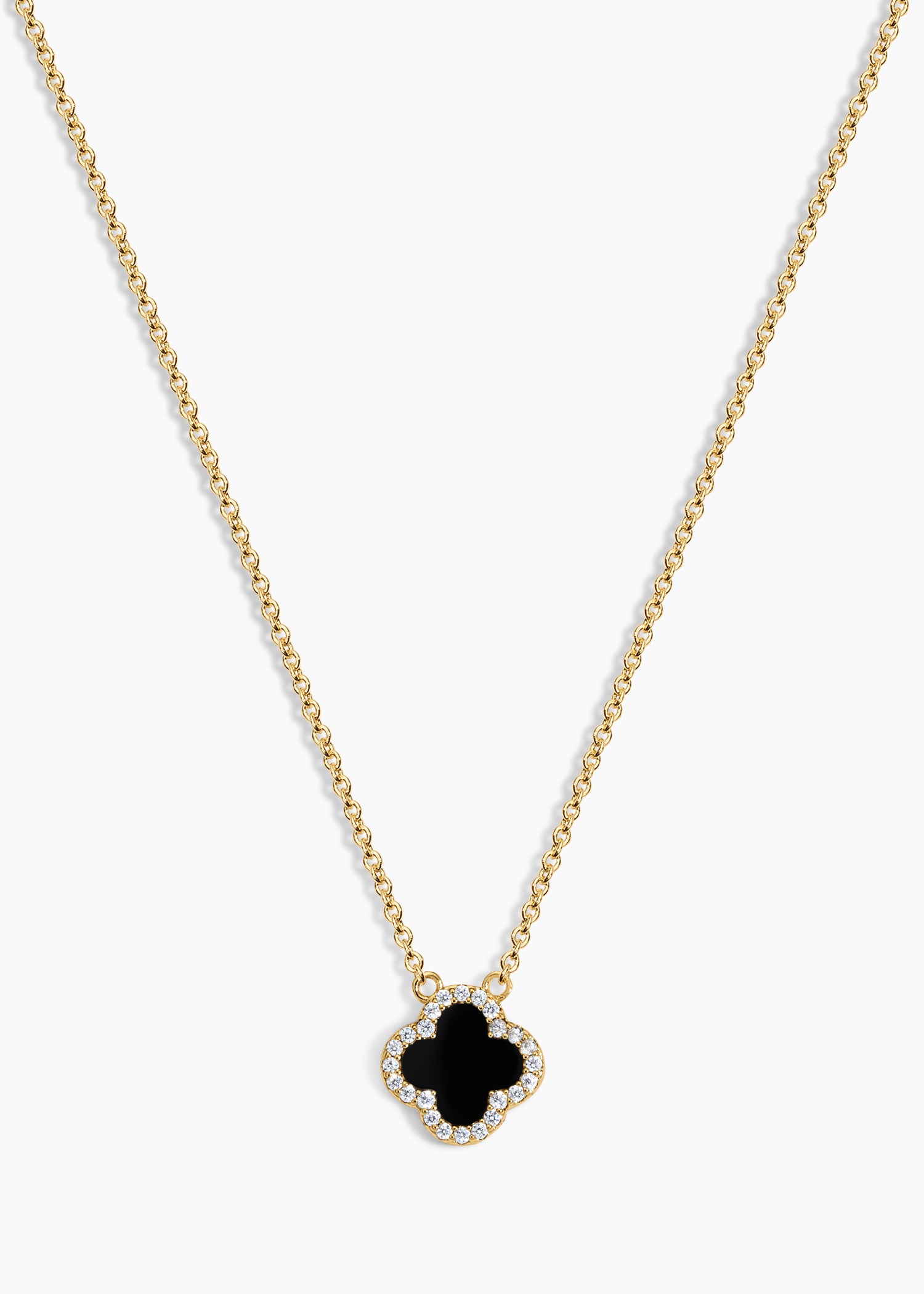 Mini Icon Black Necklace