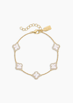 Mini Icon White Bracelet