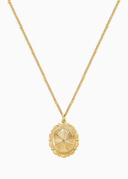 Passport Pendant Necklace