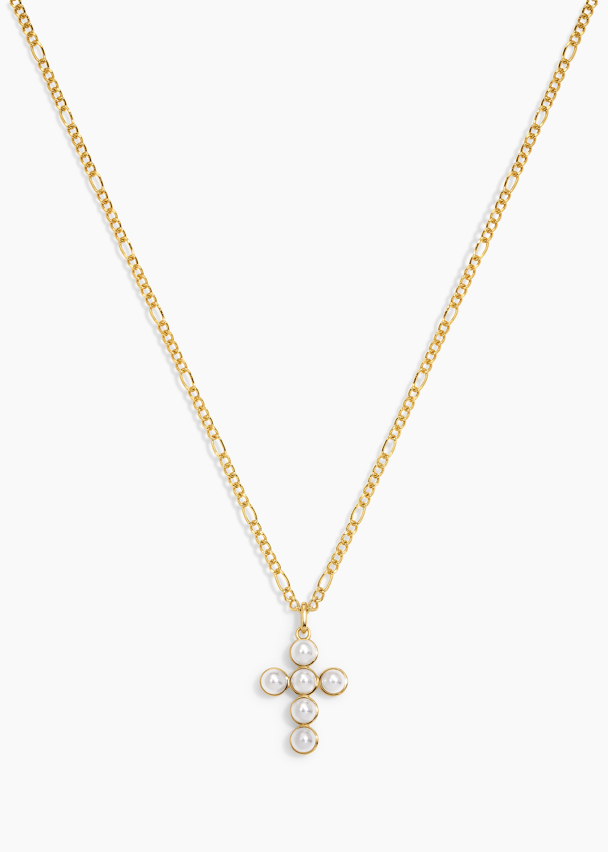 Pearl Cross Necklace