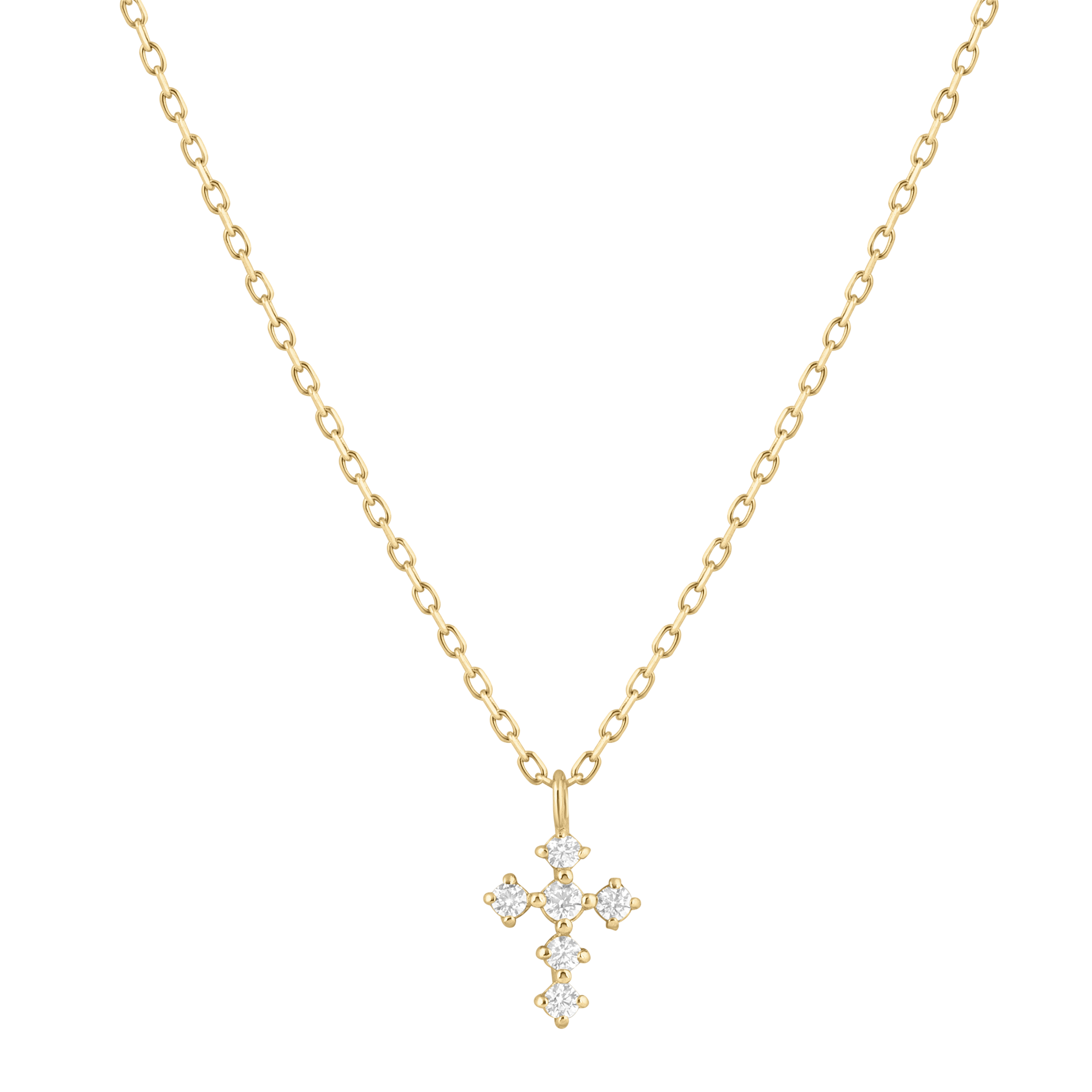 Diamond Cross Necklace