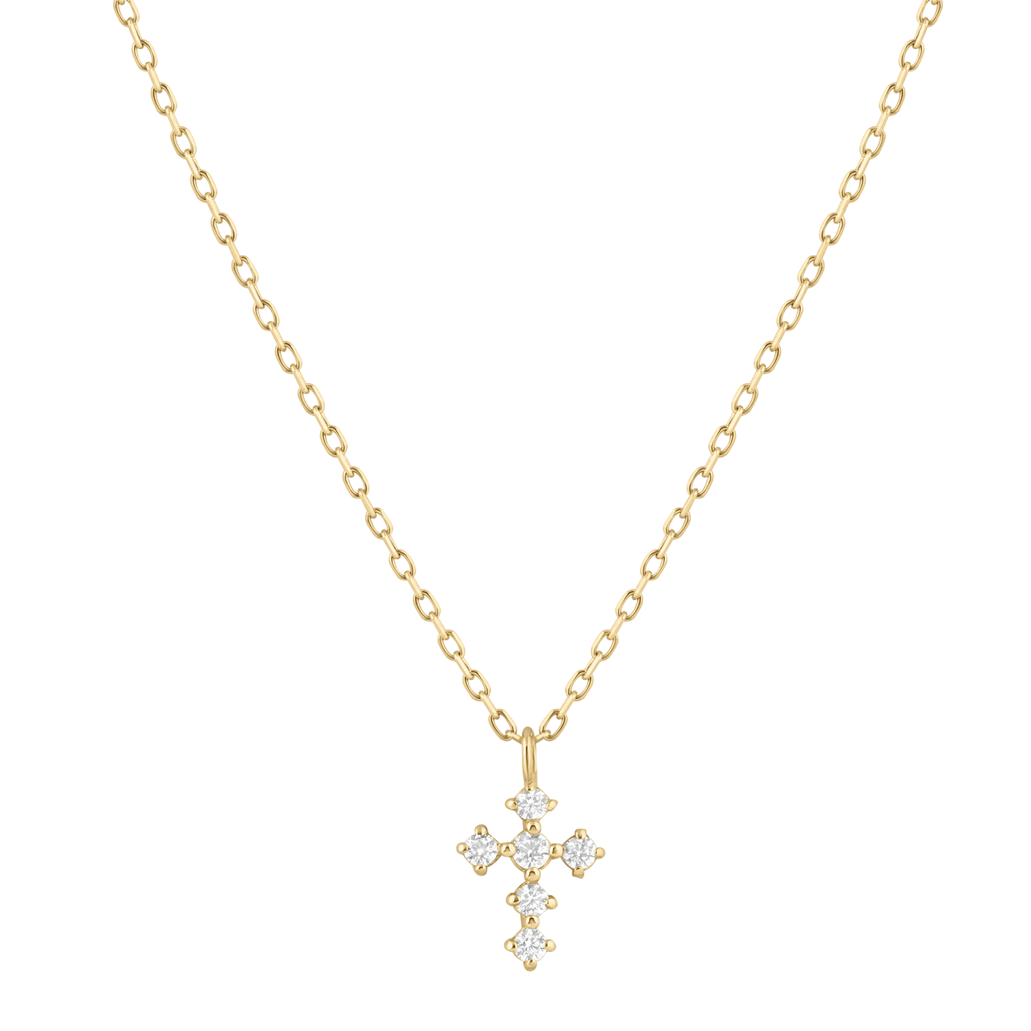 Diamond Cross Necklace