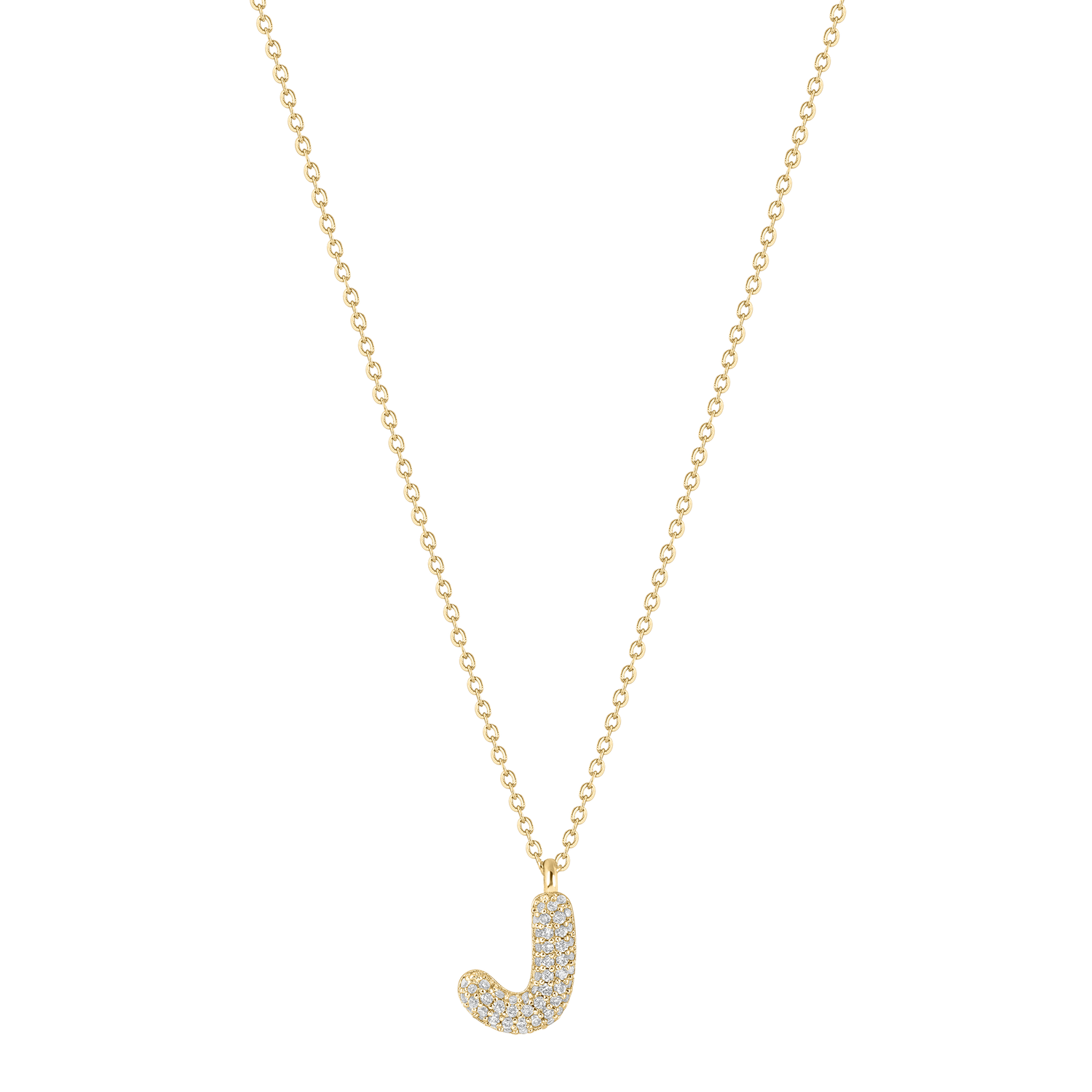 Bubble Letter Necklace