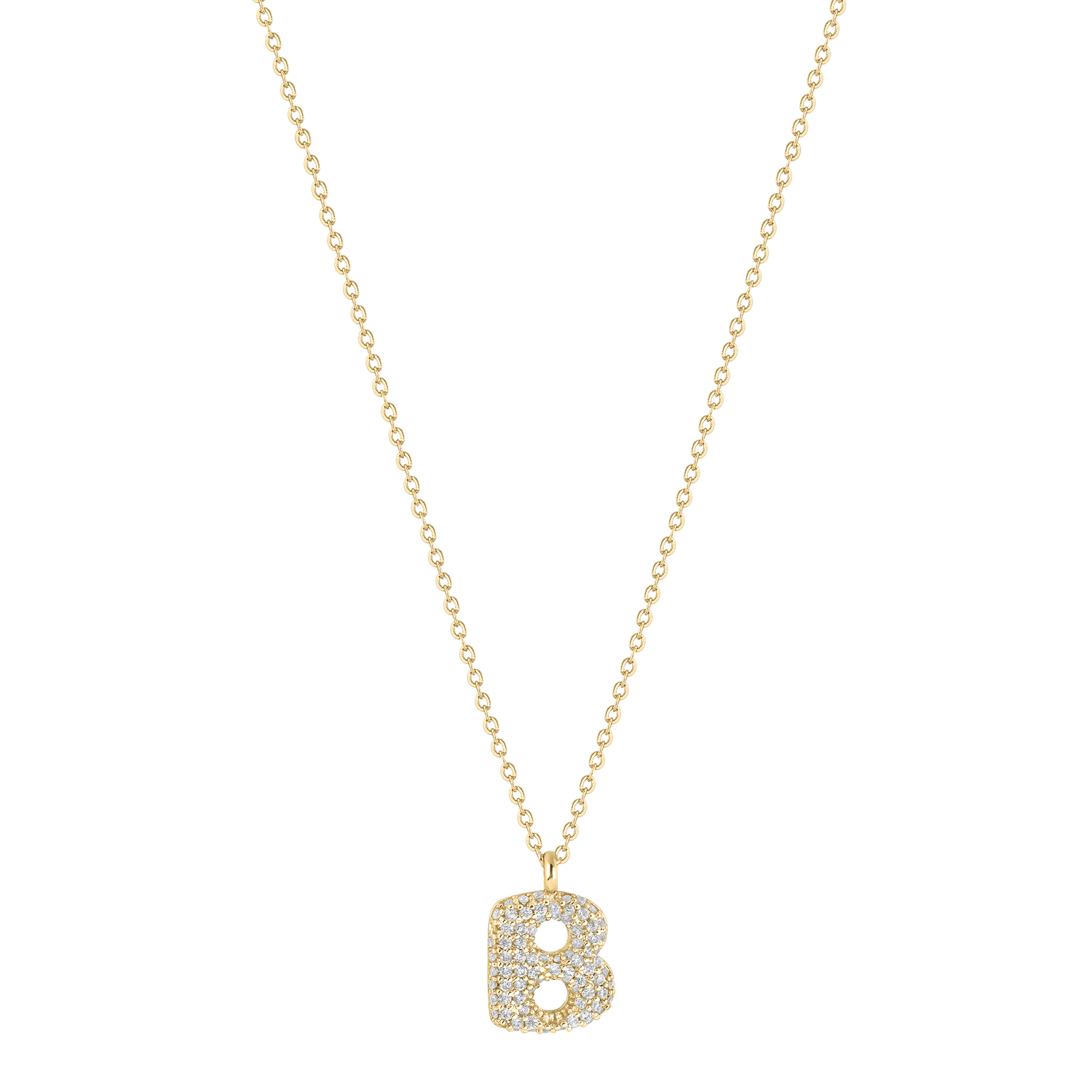 Bubble Letter Necklace