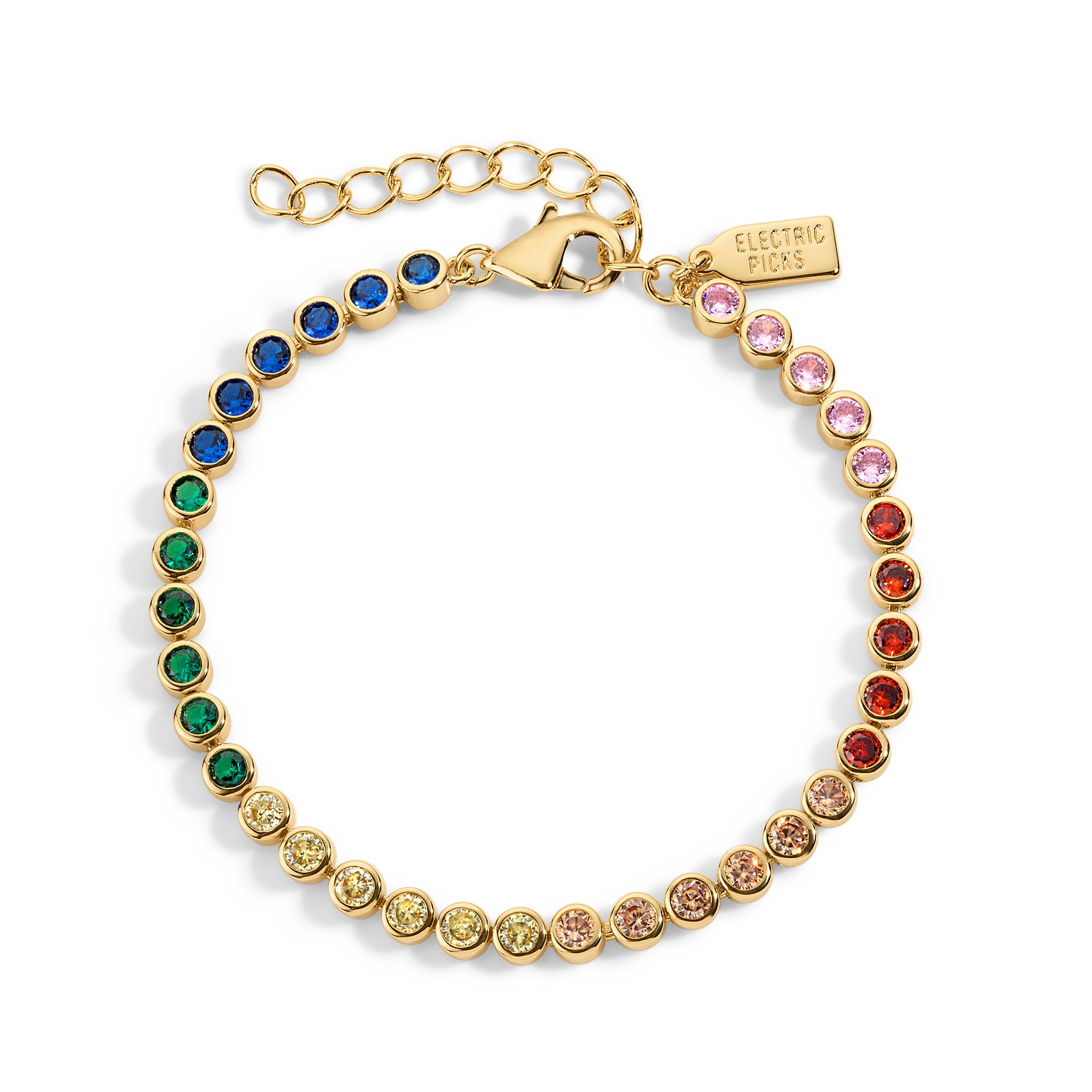 Rainbow Caviar Bracelet