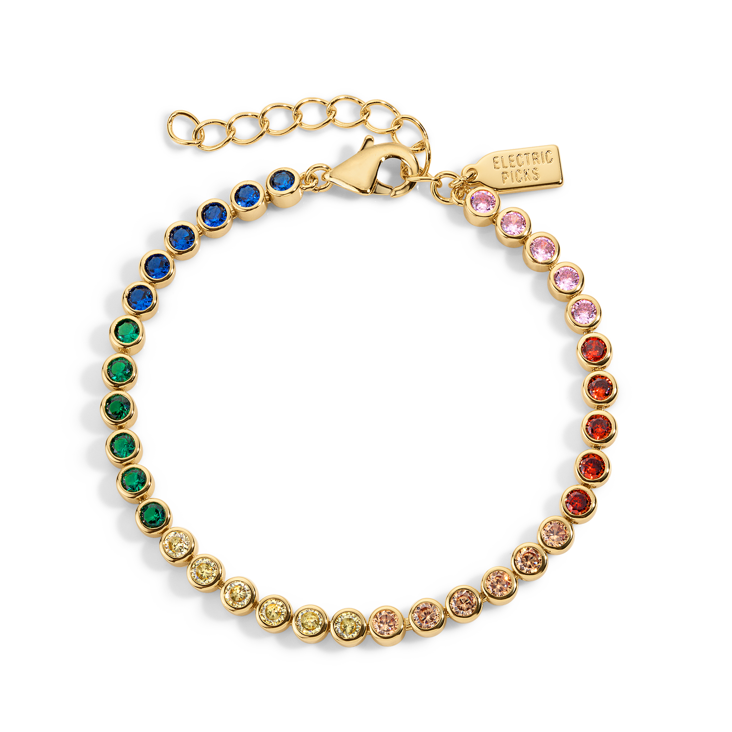 Rainbow Caviar Bracelet