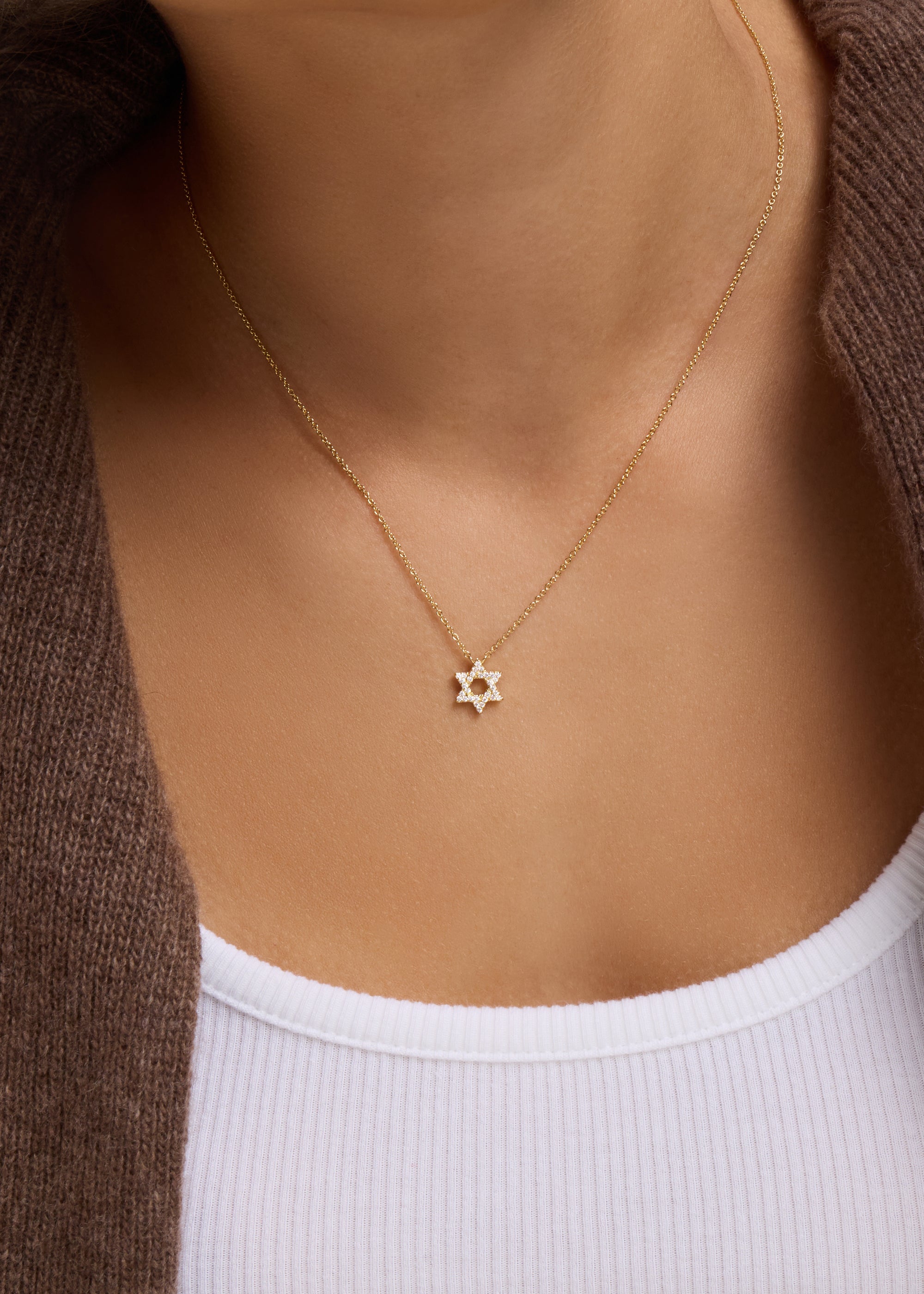 Star of David Necklace