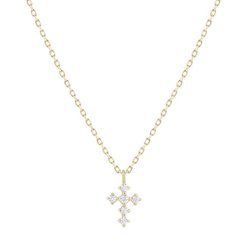 Diamond Cross Necklace