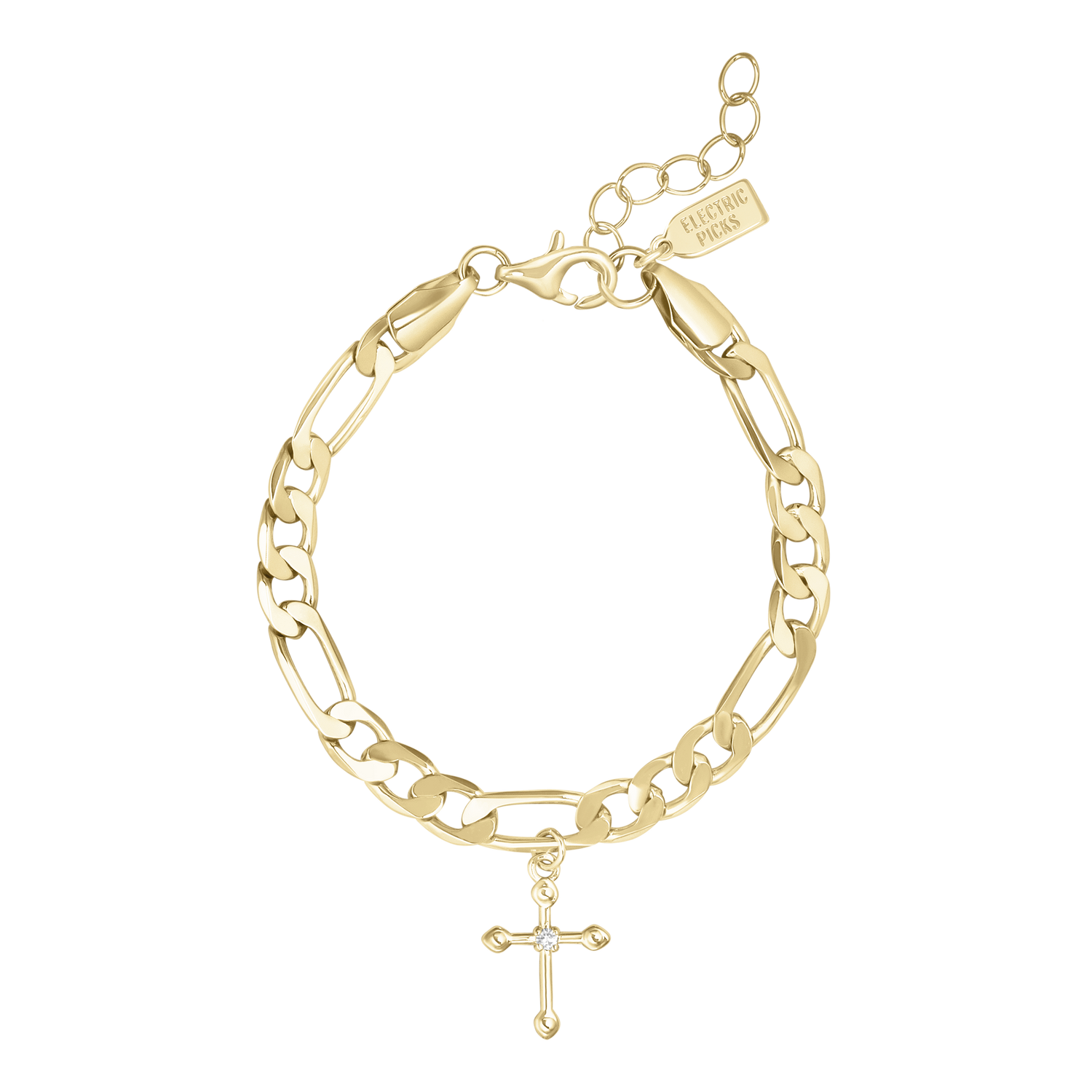 Vintage Cross Bracelet