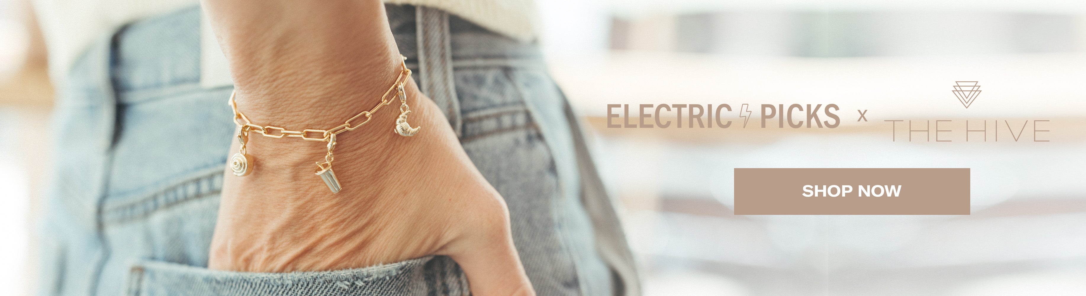 Electric Picks Minetta Bracelet Set of 2 main image 1