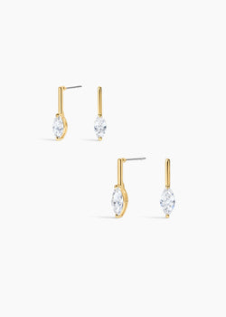 Baldwin Earrings Set of 2