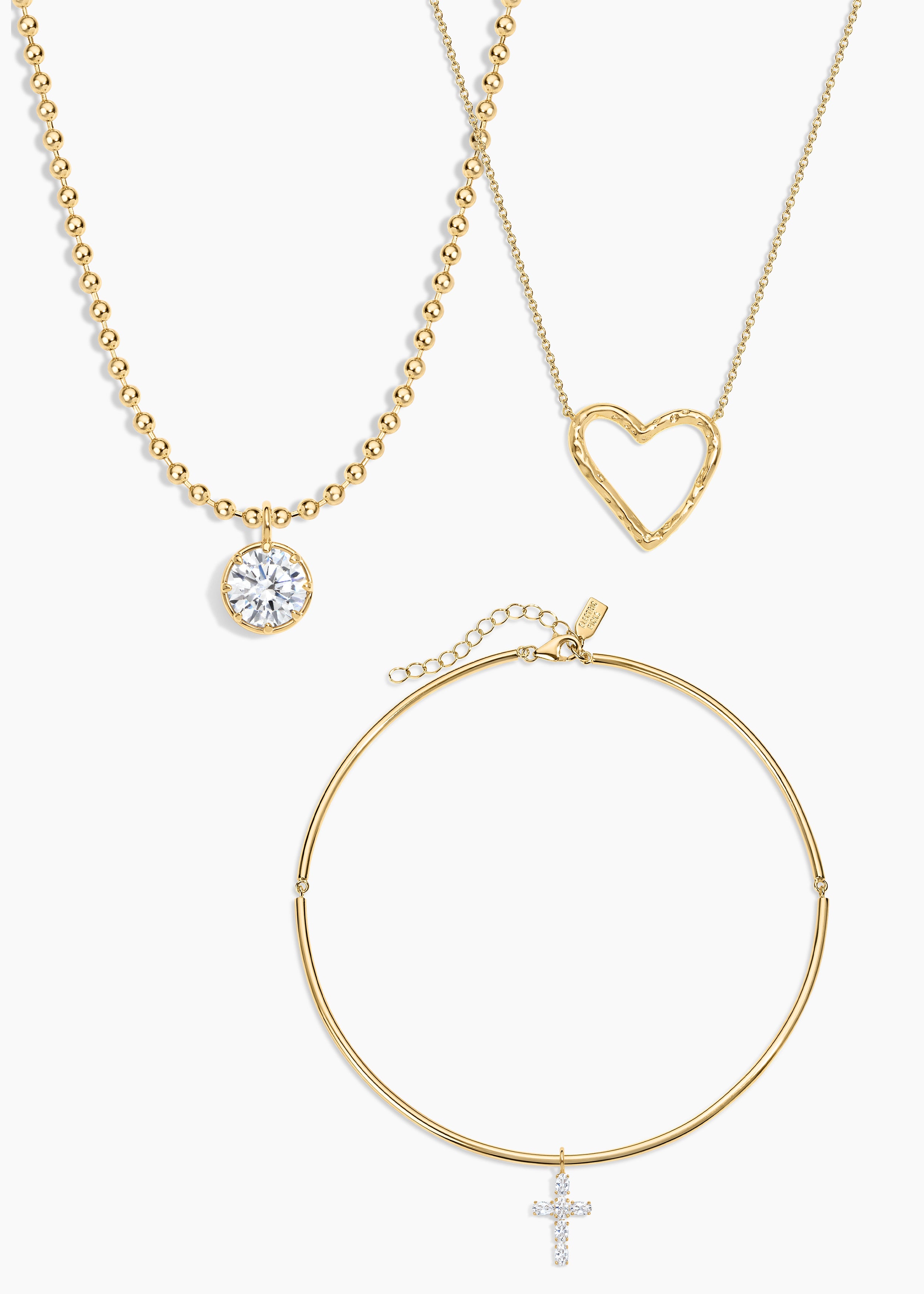 Full Of Love Necklace Set of 3