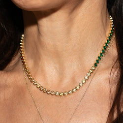 Rainbow Caviar Necklace