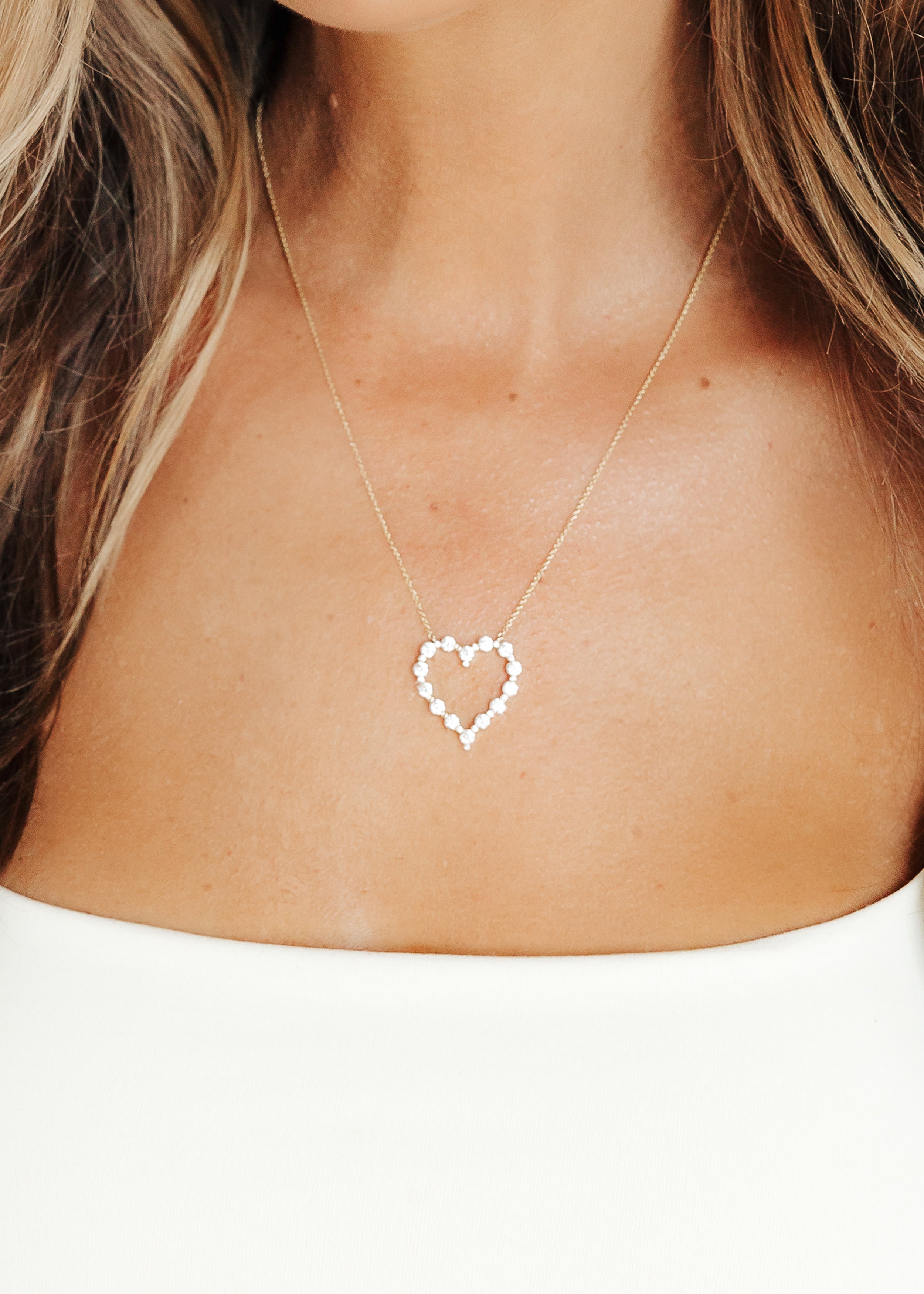Pretty Girls with Pretty Hearts Necklace