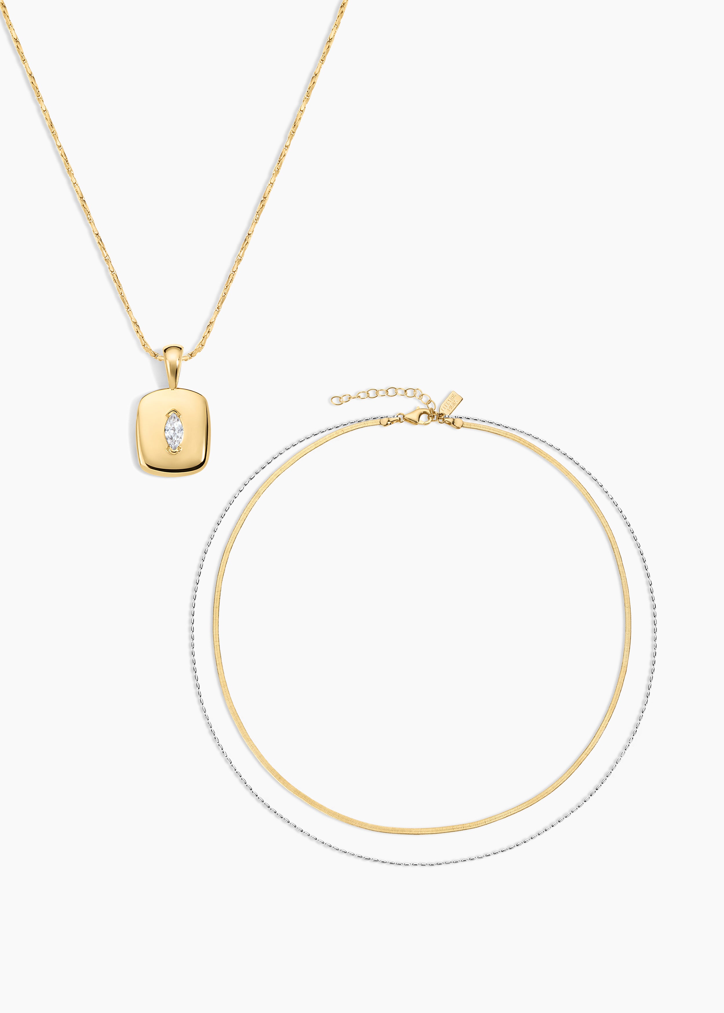 Maple Necklace Set of 2