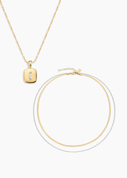 Maple Necklace Set of 2