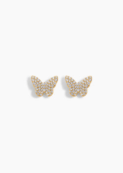 Bryn Butterfly Studs