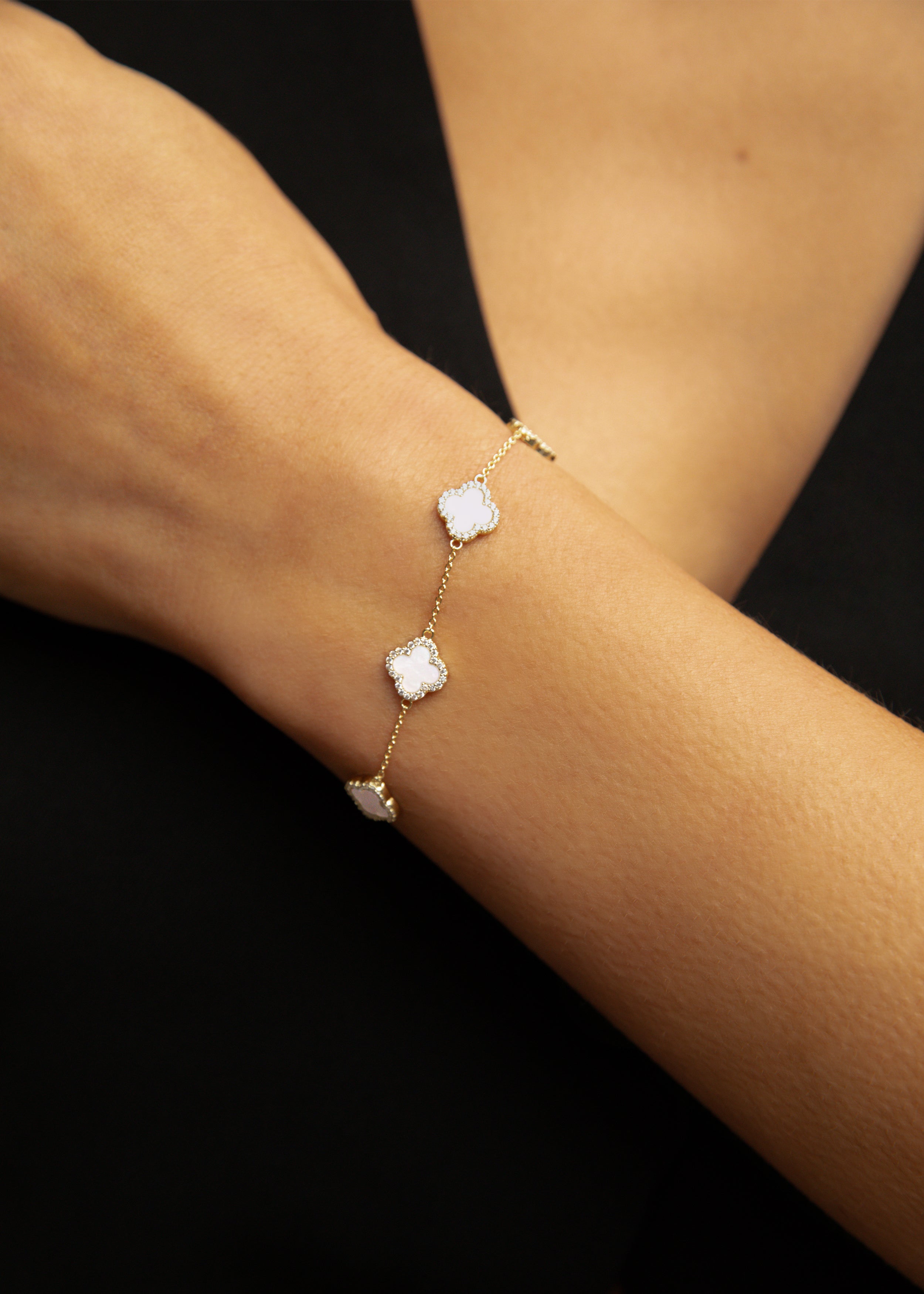 Mini Icon White Bracelet
