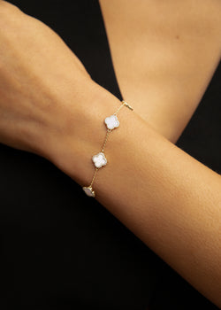 Mini Icon White Bracelet