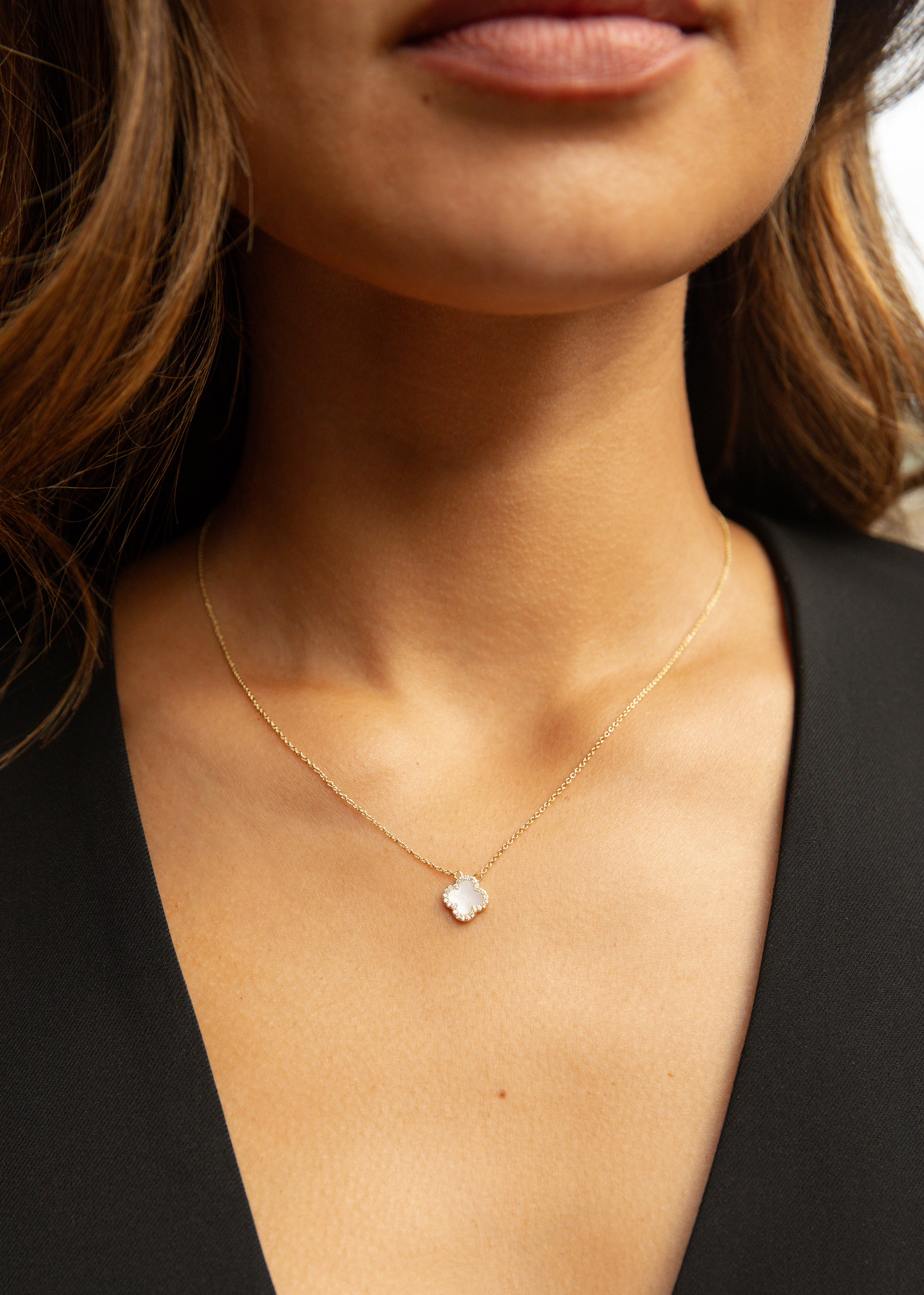 Mini Icon White Necklace